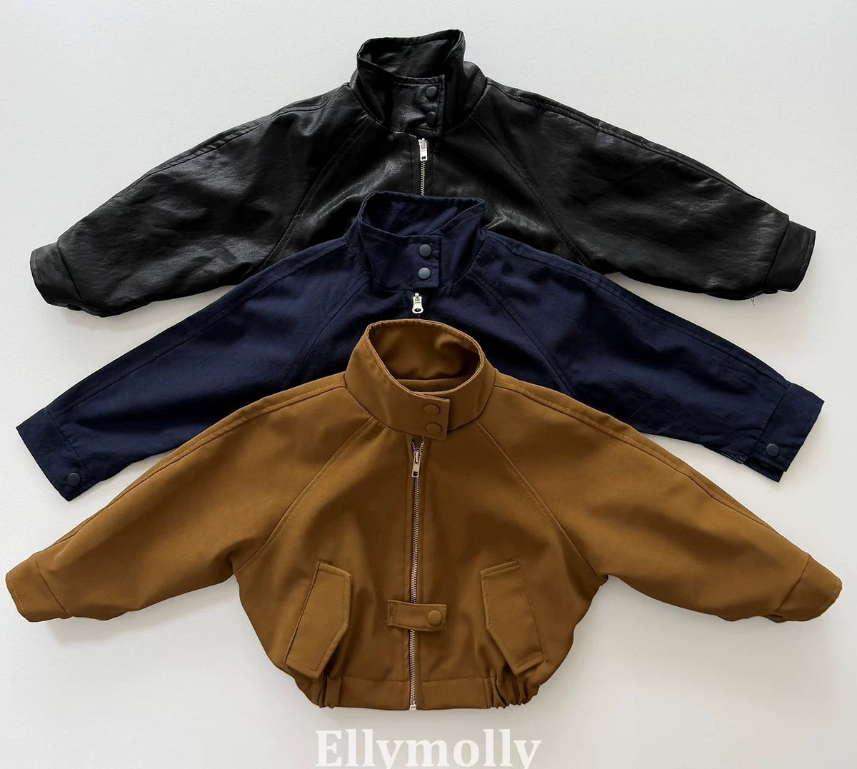 Ellymolly Short Zip Jacket｜ショートジップジャケット