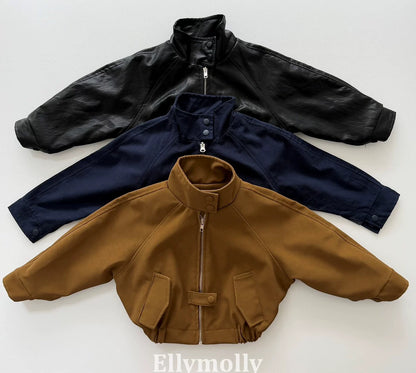 Ellymolly Short Zip Jacket｜ショートジップジャケット