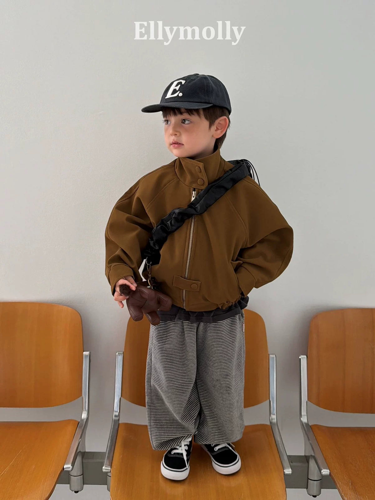 Ellymolly Short Zip Jacket｜ショートジップジャケット