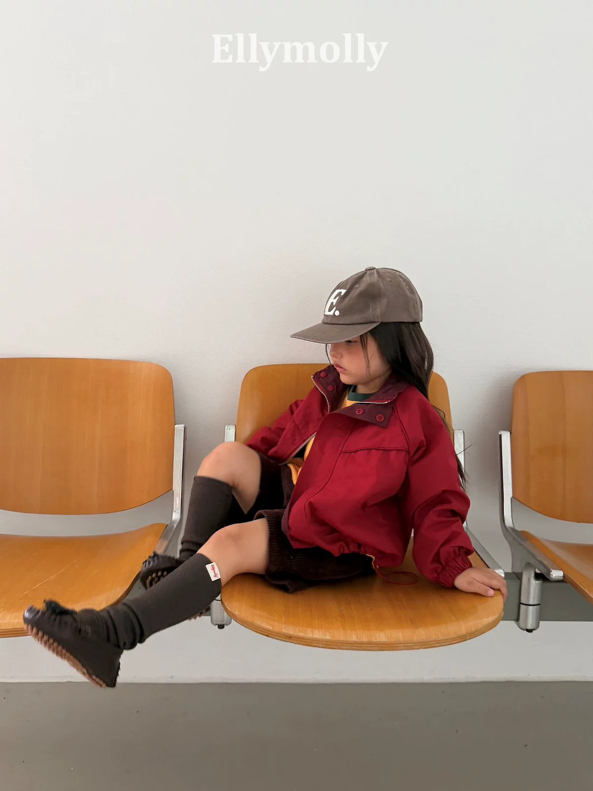Ellymolly Stand Collar Wind Jacket｜スタンドカラーウィンドジャケット