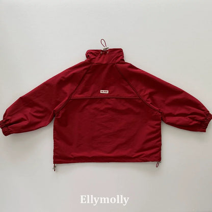 Ellymolly Stand Collar Wind Jacket｜スタンドカラーウィンドジャケット