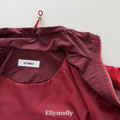 Ellymolly Stand Collar Wind Jacket｜スタンドカラーウィンドジャケット