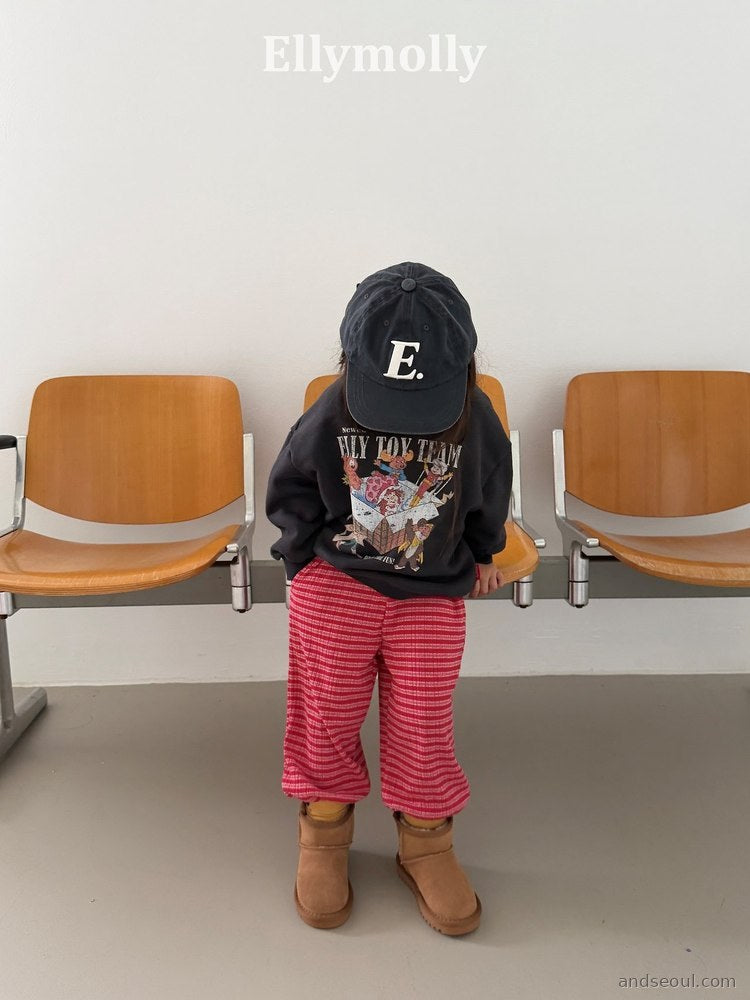 Ellymolly Stripe Jogger Pants｜ボーダージョガーパンツ