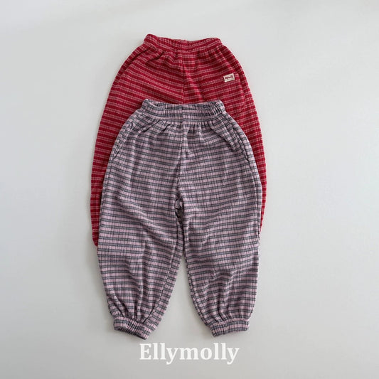 Ellymolly Stripe Jogger Pants｜ボーダージョガーパンツ