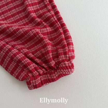 Ellymolly Stripe Jogger Pants｜ボーダージョガーパンツ