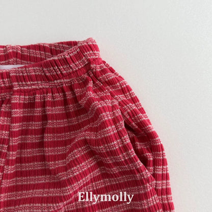 Ellymolly Stripe Jogger Pants｜ボーダージョガーパンツ