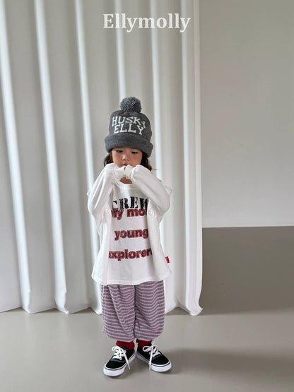 Ellymolly Stripe Jogger Pants｜ボーダージョガーパンツ