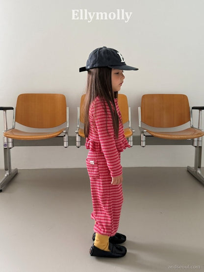 Ellymolly Stripe Jogger Pants｜ボーダージョガーパンツ