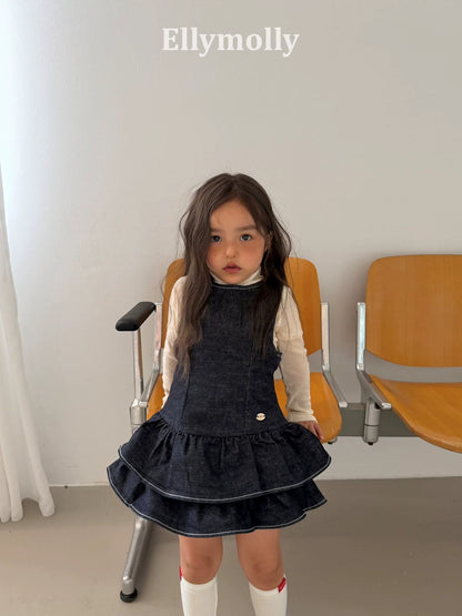 Ellymolly Velour High Neck Top｜ベロアハイネックトップス