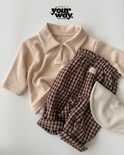 Gingham Easy Pants｜ギンガムイージーパンツ