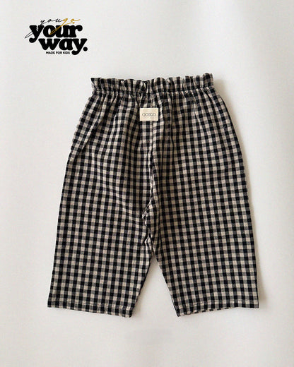 Gingham Easy Pants｜ギンガムイージーパンツ