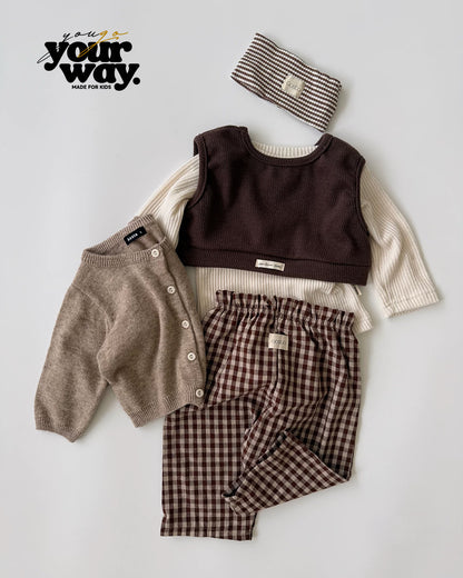 Gingham Easy Pants｜ギンガムイージーパンツ