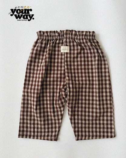 Gingham Easy Pants｜ギンガムイージーパンツ