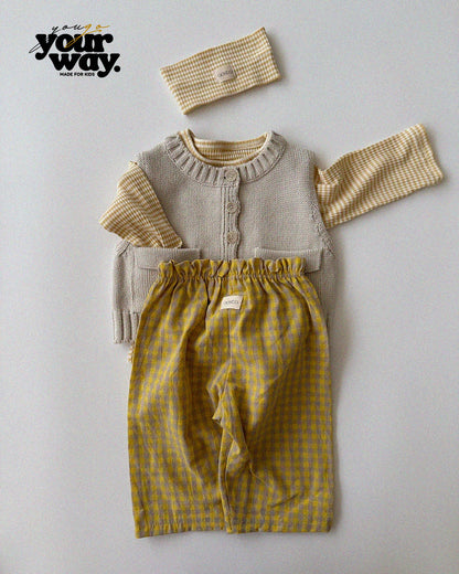 Gingham Easy Pants｜ギンガムイージーパンツ