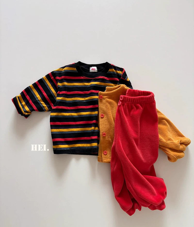 HEI. Color Button Jogger Pants｜カラーボタンジョガーパンツ