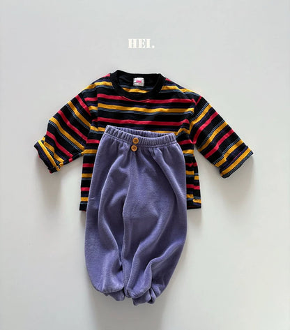 HEI. Color Button Jogger Pants｜カラーボタンジョガーパンツ