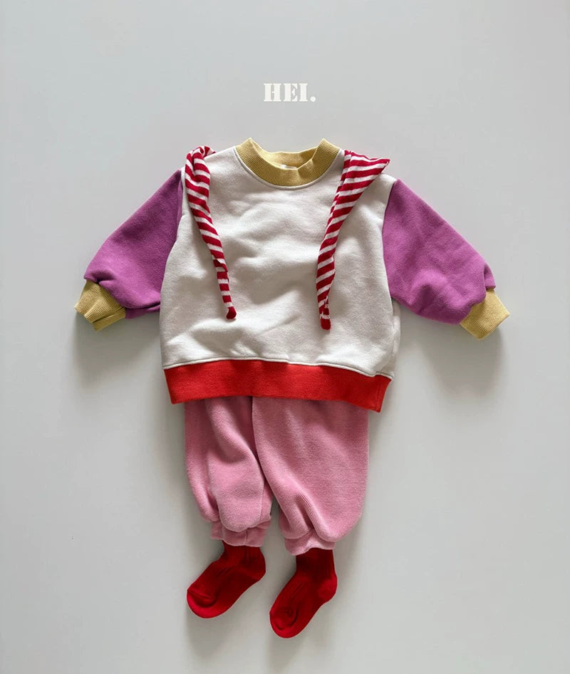 HEI. Color Button Jogger Pants｜カラーボタンジョガーパンツ