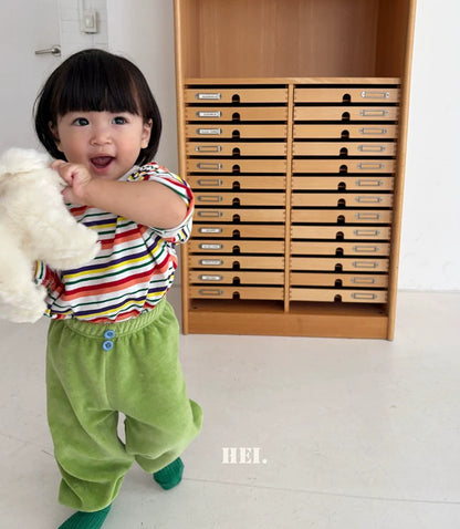HEI. Color Button Jogger Pants｜カラーボタンジョガーパンツ