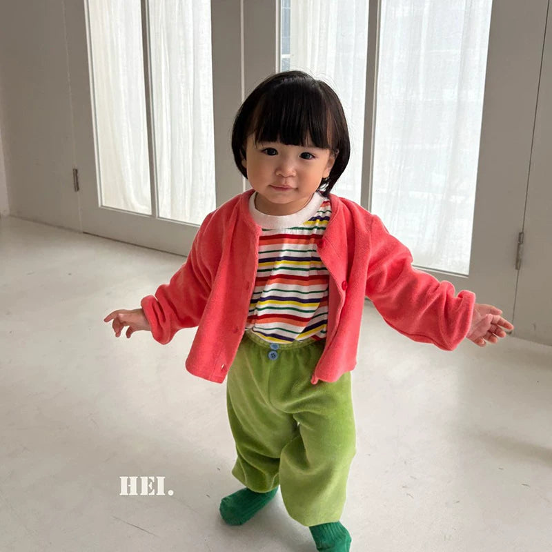 HEI. Color Button Jogger Pants｜カラーボタンジョガーパンツ