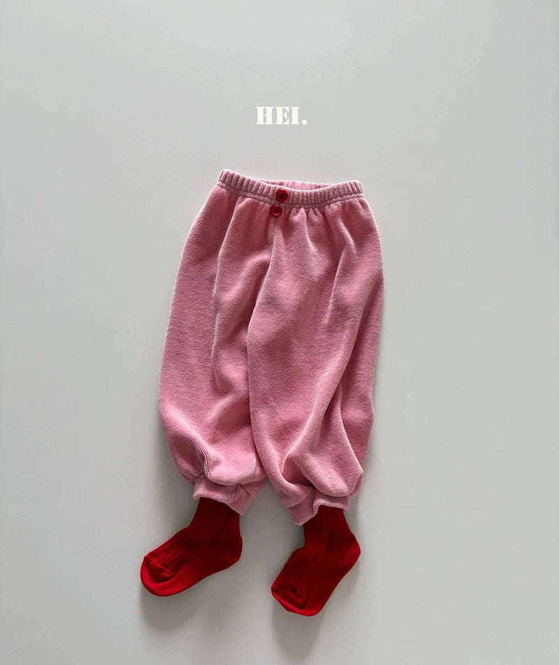 HEI. Color Button Jogger Pants｜カラーボタンジョガーパンツ