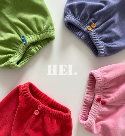 HEI. Color Button Jogger Pants｜カラーボタンジョガーパンツ