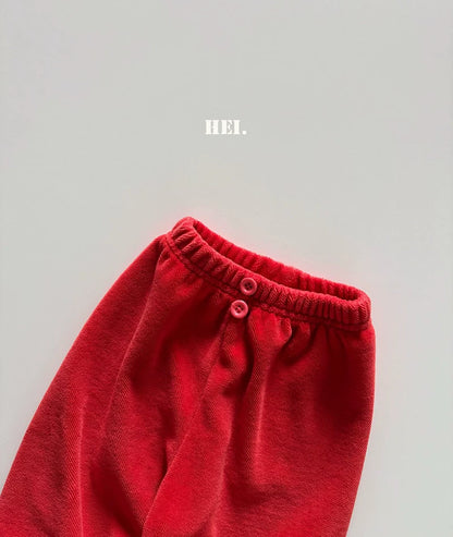 HEI. Color Button Jogger Pants｜カラーボタンジョガーパンツ