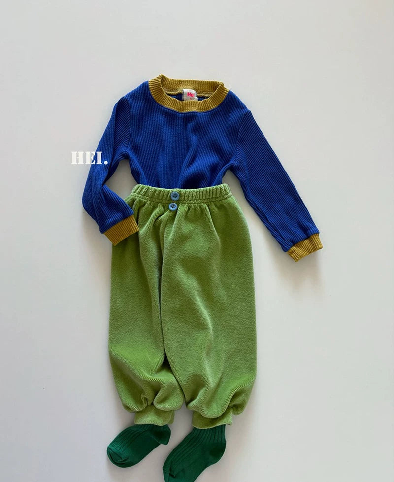 HEI. Color Button Jogger Pants｜カラーボタンジョガーパンツ
