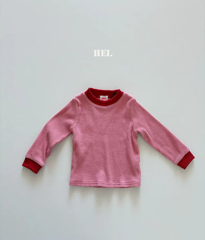 HEI. Contrast Rib Long Sleeve Tee｜コントラストリブロングスリーブTシャツ