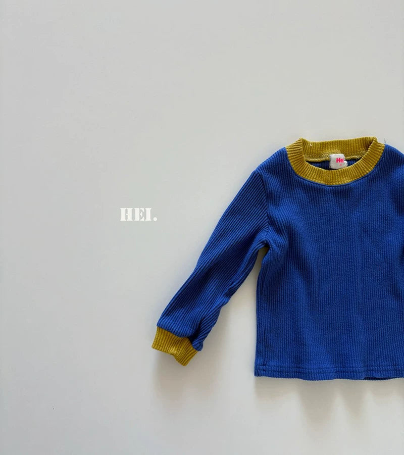 HEI. Contrast Rib Long Sleeve Tee｜コントラストリブロングスリーブTシャツ