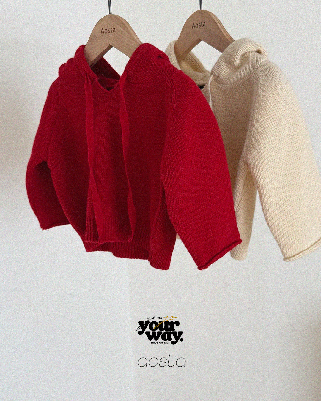 Knit Hooded Cardigan｜ニットフードカーディガン