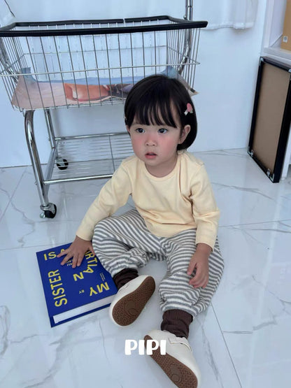PIPI Stripe Balloon Pants｜ボーダーバルーンパンツ