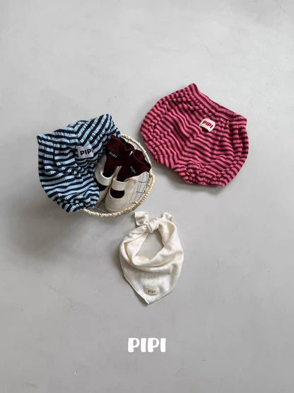 PIPI Stripe Bloomer Shorts｜ボーダーブルマショーツ