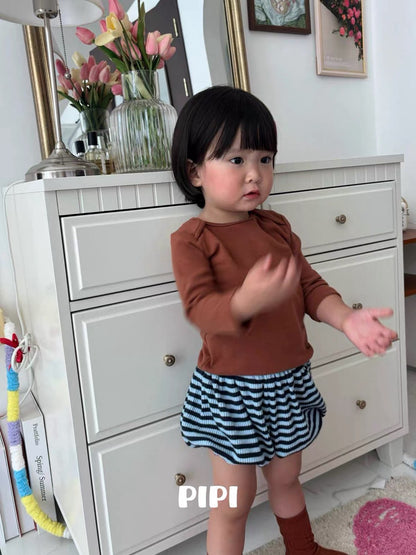 PIPI Stripe Bloomer Shorts｜ボーダーブルマショーツ