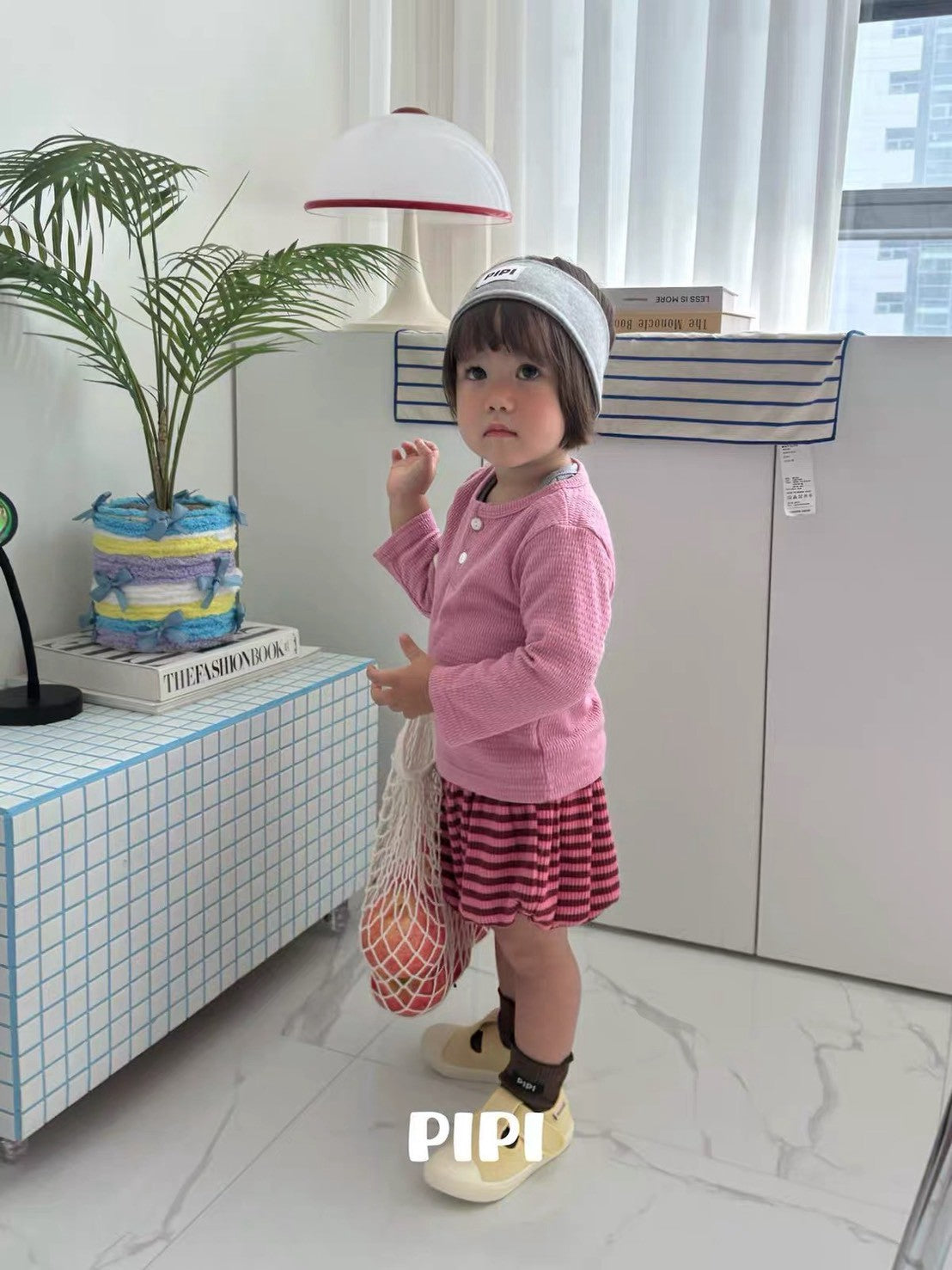 PIPI Stripe Bloomer Shorts｜ボーダーブルマショーツ
