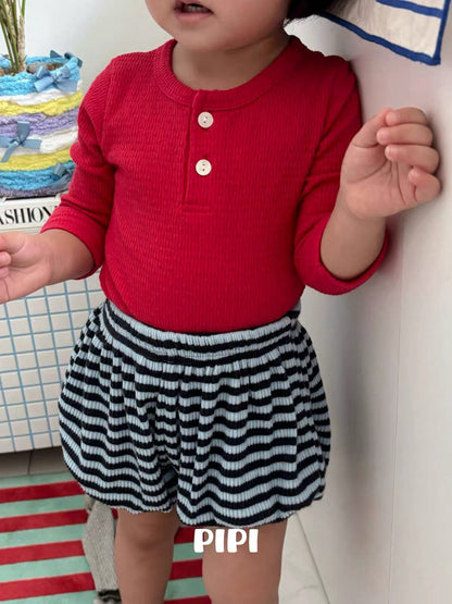 PIPI Stripe Bloomer Shorts｜ボーダーブルマショーツ