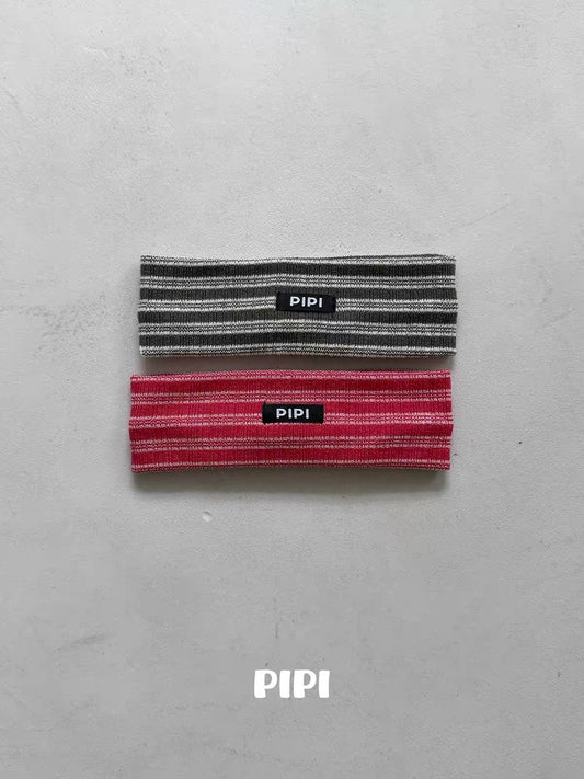 PIPI Stripe Knit Headband｜ボーダーニットヘアバンド