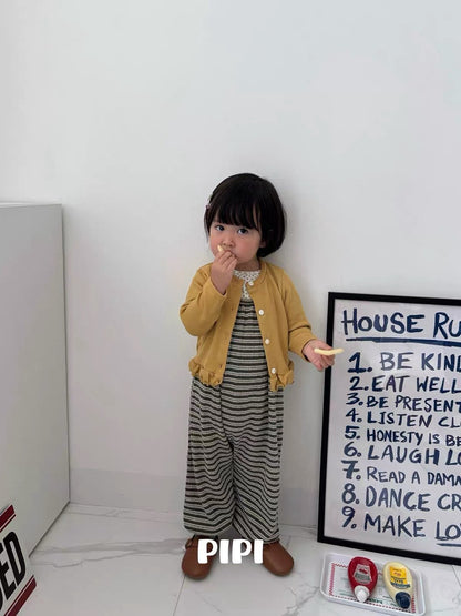PIPI Frill Hem Knit Cardigan｜フリルヘムニットカーディガン