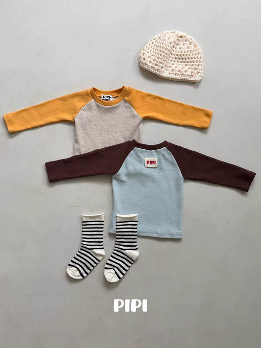 PIPI Color Block Raglan Tee｜カラーブロックラグランTシャツ