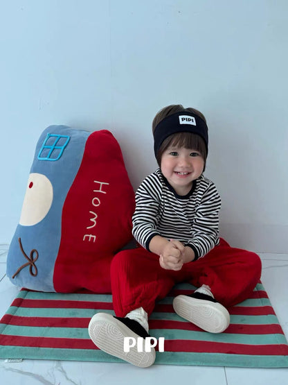 PIPI Retro Stripe Long Sleeve Tee｜レトロボーダーロングスリーブTシャツ