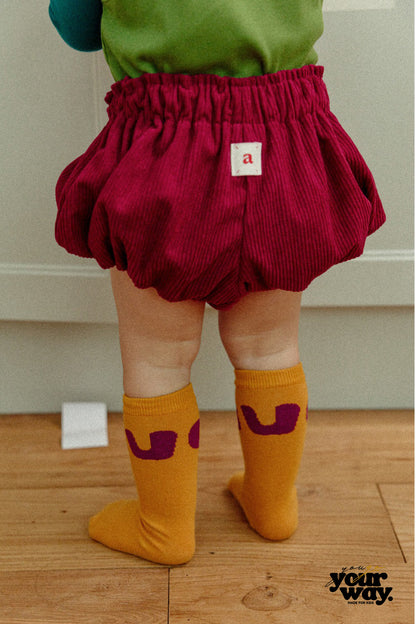 avo Corduroy Balloon Shorts｜avo コーデュロイバルーンショーツ