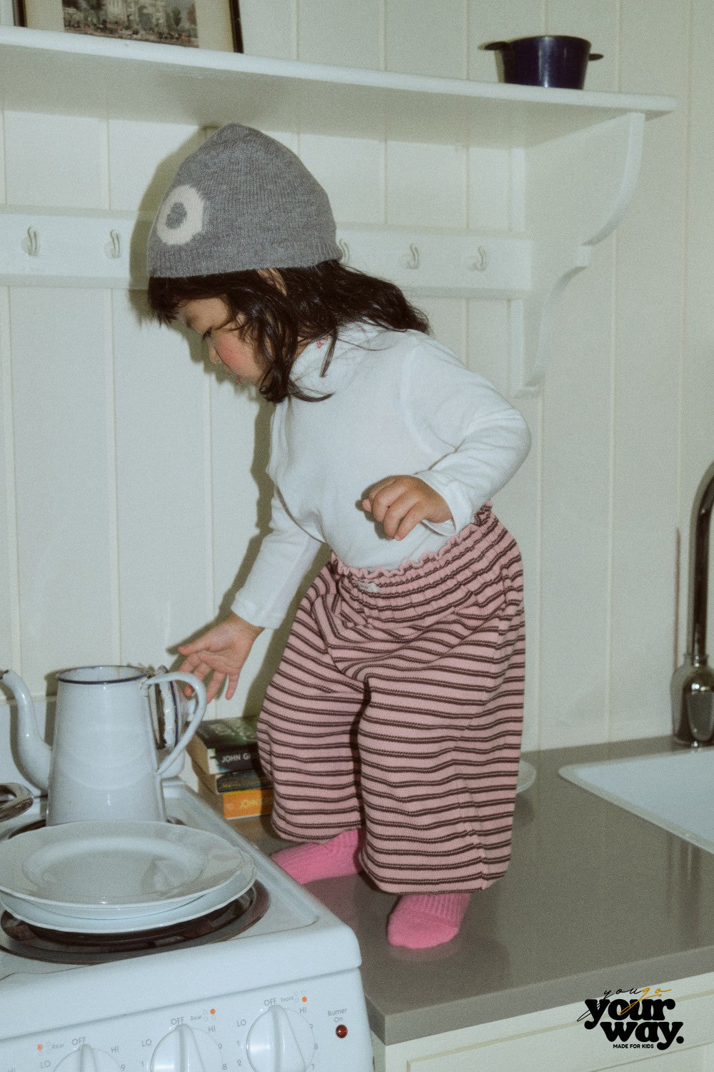 avo Stripe Wide Pants｜avo ストライプワイドパンツ