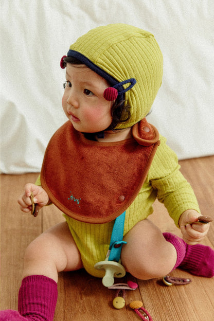 avo Ribbed Baby Bodysuit｜avo リブベビーボディスーツ