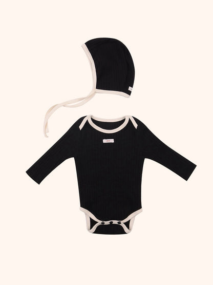 avo Ribbed Baby Bodysuit｜avo リブベビーボディスーツ