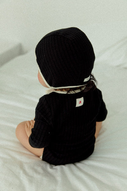 avo Ribbed Baby Bodysuit｜avo リブベビーボディスーツ