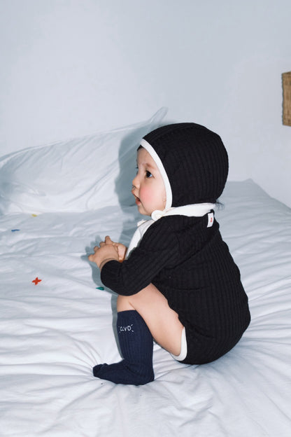 avo Ribbed Baby Bodysuit｜avo リブベビーボディスーツ