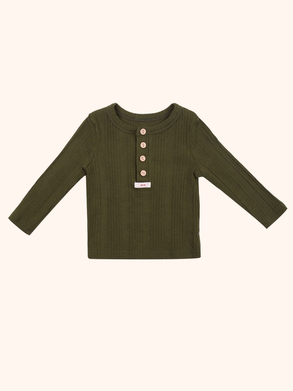 avo Henley Neck Long Sleeve Tee｜ヘンリーネックロングスリーブTシャツ