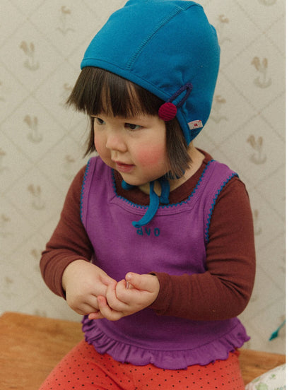 avo Frill Knit Vest｜avo フリルニットベスト