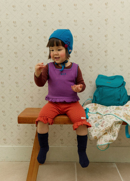 avo Frill Knit Vest｜avo フリルニットベスト