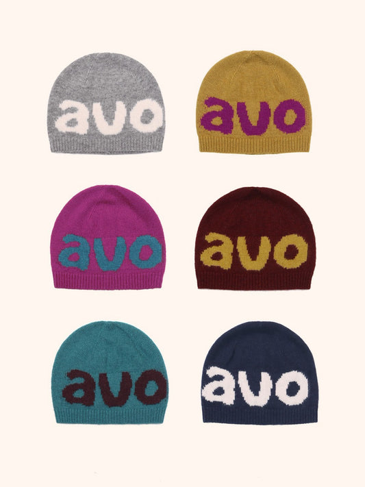 avo Logo Knit Beanie｜avo ロゴニット帽