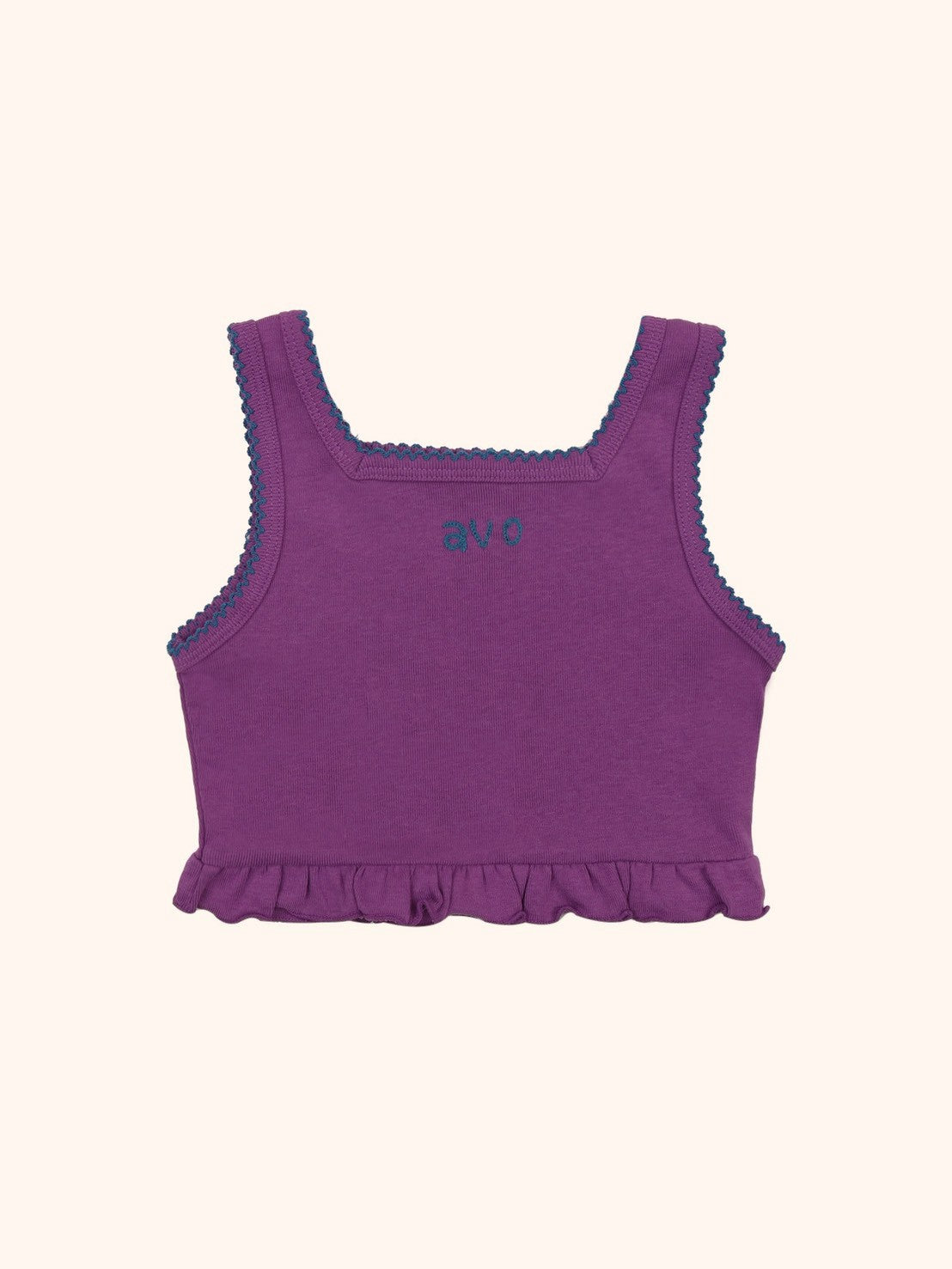 avo Frill Knit Vest｜avo フリルニットベスト